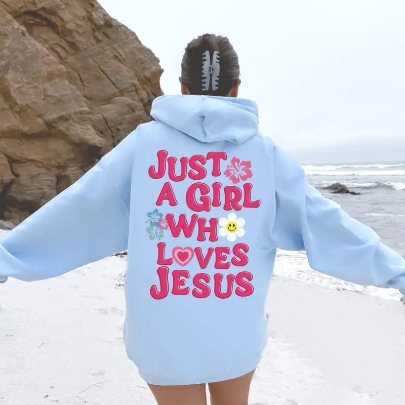 Jesus Hoodie Christian Hoodie Hibiscus Hoodie Christian Merch Preppy Hoodie Aesthetic Hoodie Christian Sweatshirt...