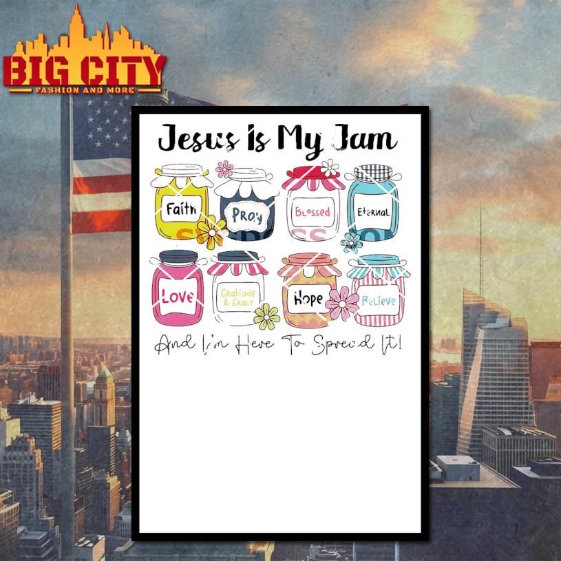 Jesus Is My Jam And Im Here To Spread It Shirt
