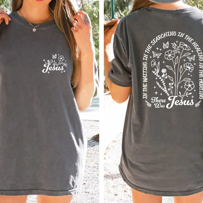 Jesus Loves You Comfort Colors Tees Jesus T-shirtchristian Shirtaesthetic Clothesbible Verse Shirt Comfort Colors Tees...