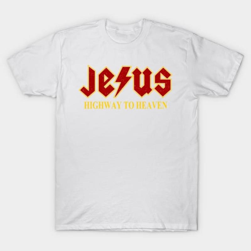 Jesus Rocks Highway to Heaven T-Shirt Hoodie, Sweatshirt | UrbanDripWear.com