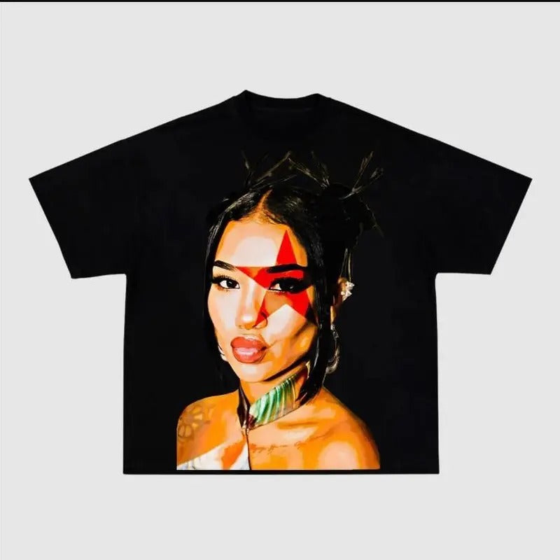 Jhene Rap Shirt Black Cotton Hip Hop T-shirt Hoodie, Sweatshirt | UrbanDripWear.com