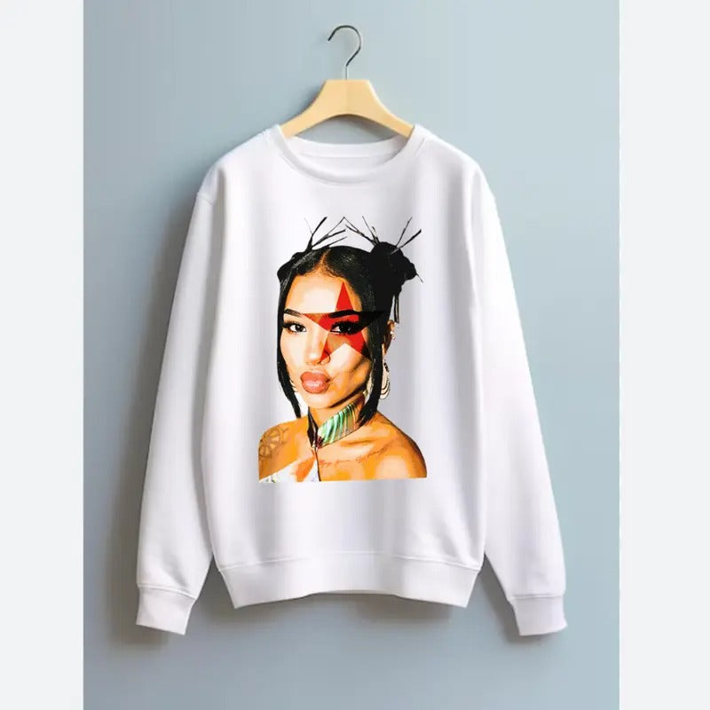 Jhene Rap Sweatshirt, Aiko Shirt Cotton Unisex Hoodie | UrbanDripWear.com