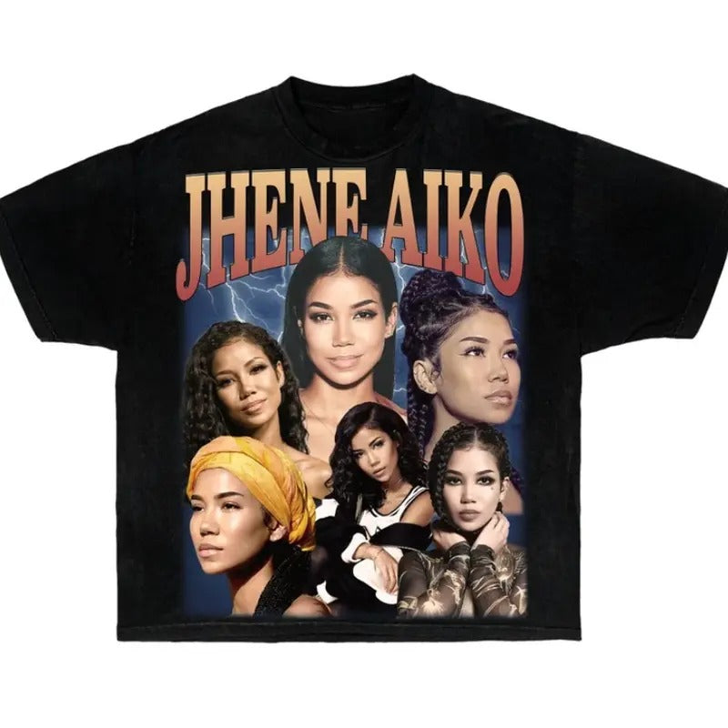 Jhene aiko T Shirt, Gift Fans Shirt, Music Shirt Hoodie, Sweatshirt | UrbanDripWear.com