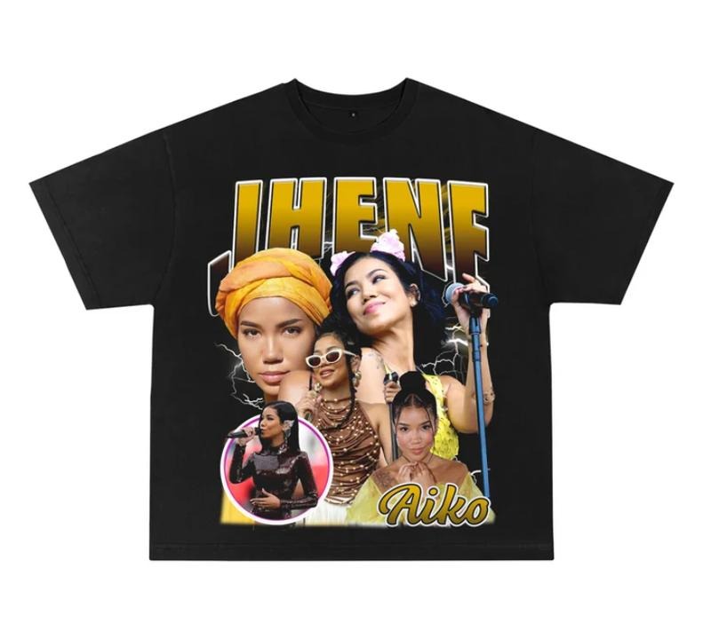 Jhenee Black Tee Aiko Graphic T Shirt Hoodie, Sweatshirt | UrbanDripWear.com