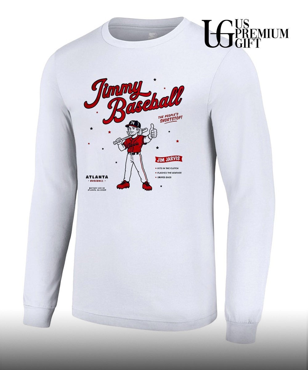 Jimmy Baseball Jim Jarvis St. Louis Cardinals baseball shirt