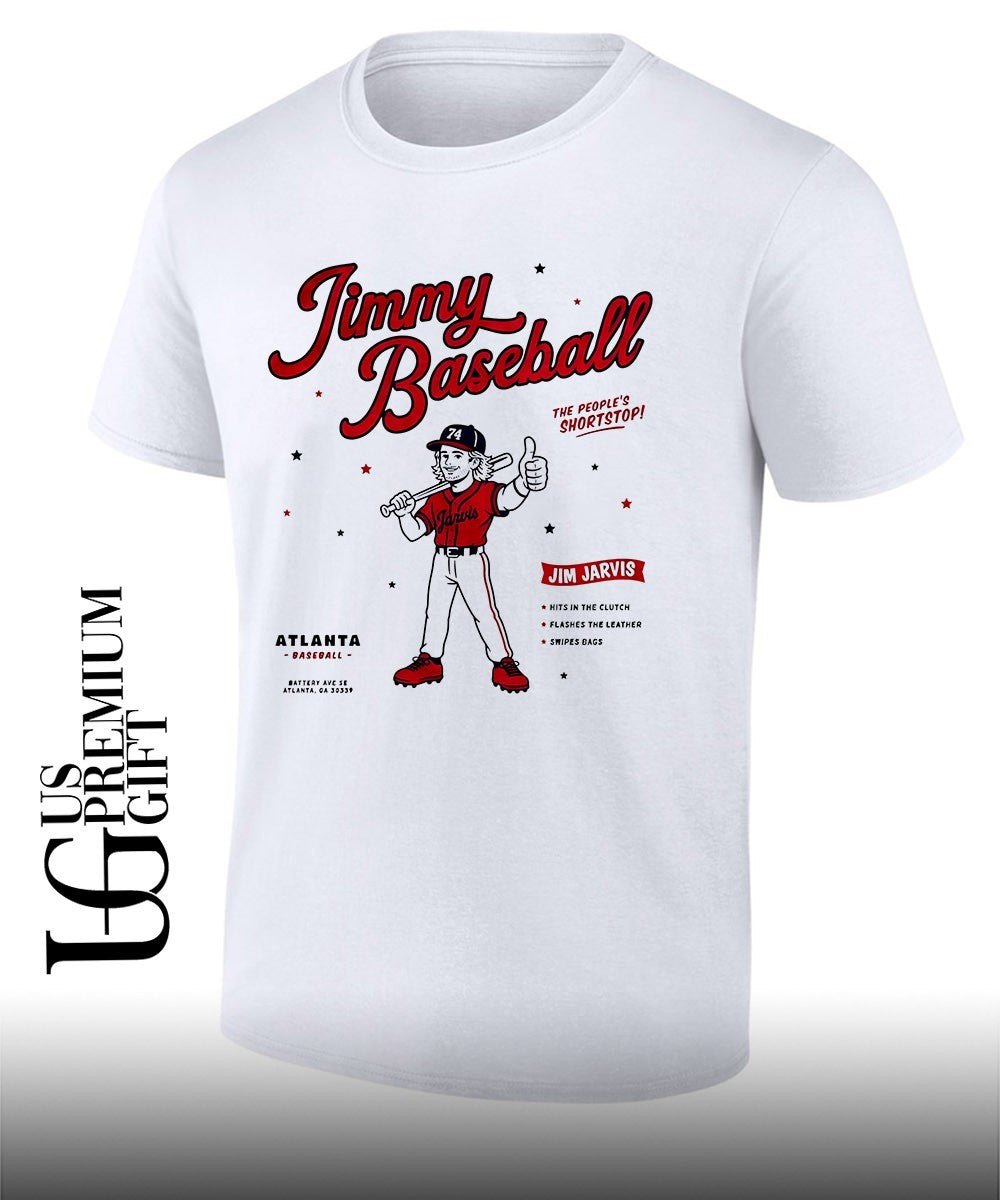 Jimmy Baseball Jim Jarvis St. Louis Cardinals baseball shirt
