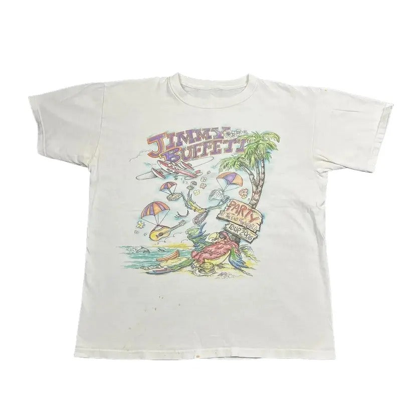 Jimmy Buffett Shirt Party At The End of The World Tour 2006, Shirt For Fan, Country Music Shirt Hoodie, Sweatshirt