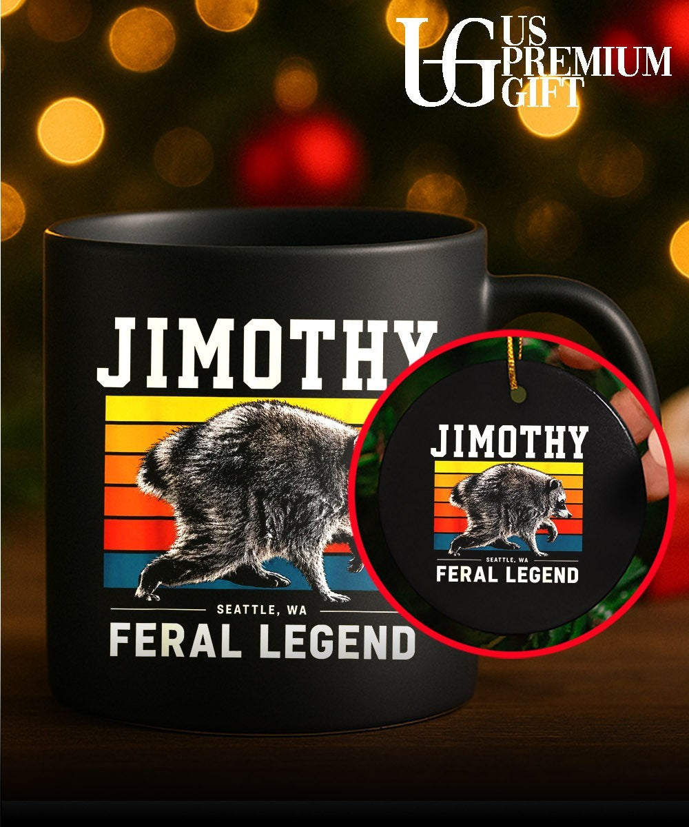 Jimothy Raccoon Seattle Feral Legend shirt