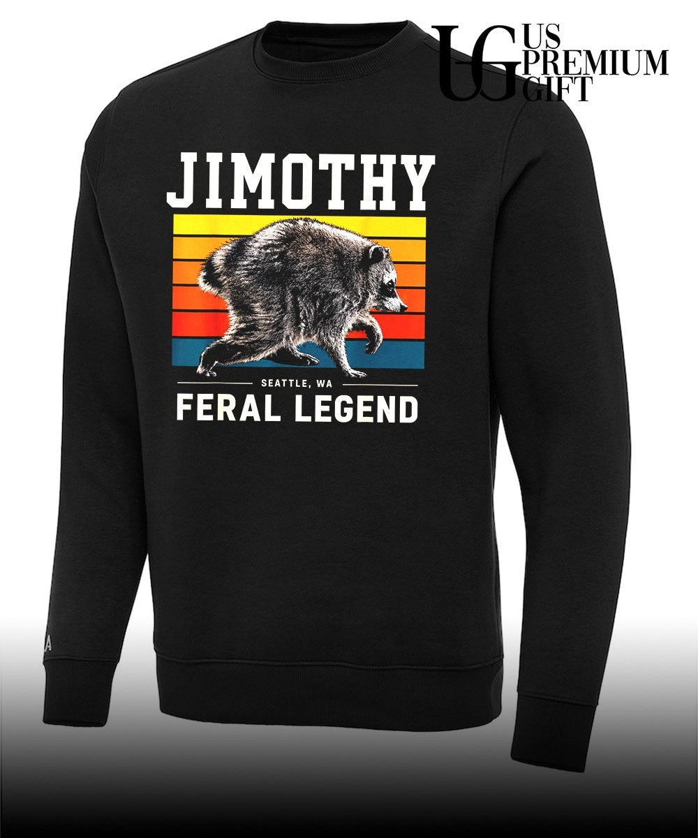 Jimothy Raccoon Seattle Feral Legend shirt