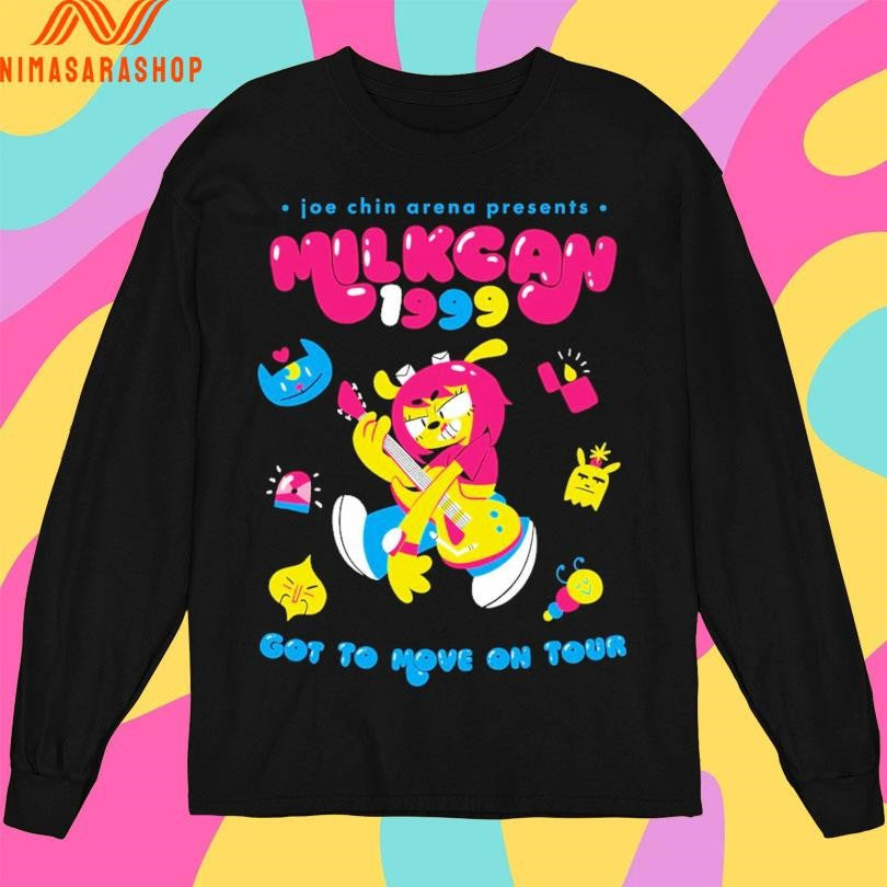 Joe Chin Arena Presents 0 Milkcan 1999 Got To Move On Tour Shirts