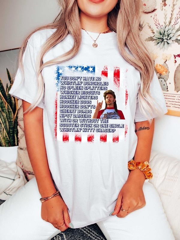 Joe Dirt 4th July Shirt, Joe Dirt Merica T-shirt, 4th of July Shirt, Independence Day Hoodie, Sweatshirt | UrbanDripWear.com