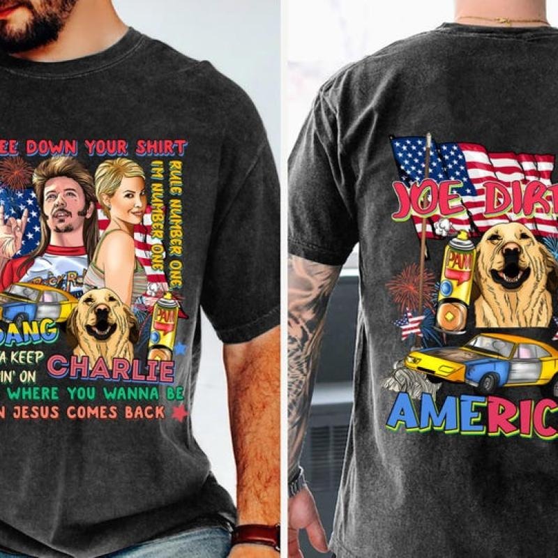 Joe Dirt 4th Of July Merica Shirt, 4th Of July Joe Dirt Shirt, Men Women 4th Of July Tshirt, Fourth Of July Shirt,...