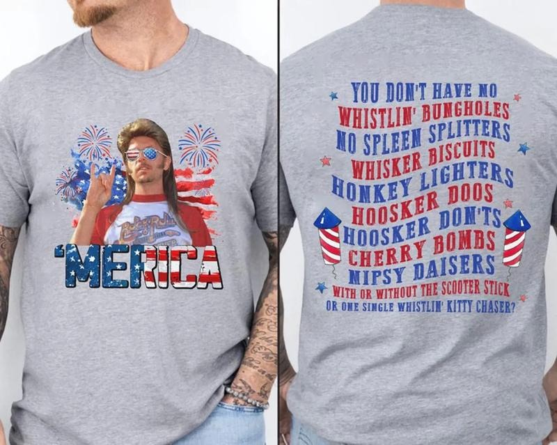 Joe Dirt Merica Shirt, 4th Of July Joe Dirt T-Shirt, Party In The USA Sweatshirt, America Independence Day Tee Shirt,...