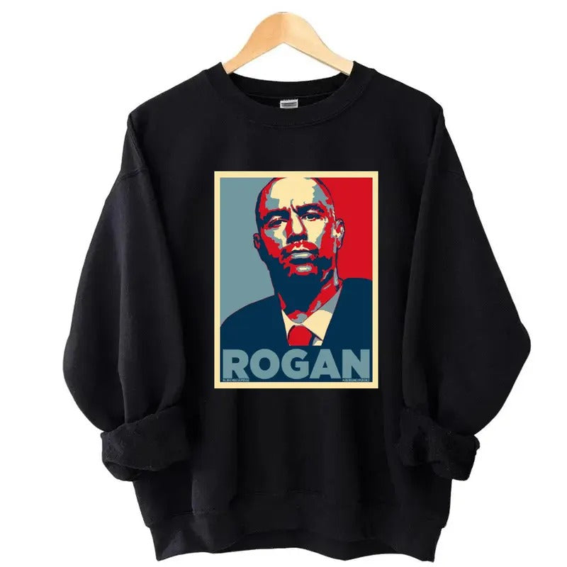Joe Rogan Retro Graphic art Sweatshirt T-shirt Hoodie Unisex Cotton Long Sleeve | UrbanDripWear.com