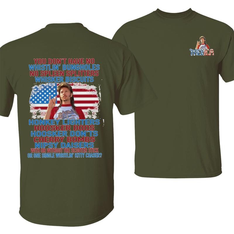 Joeee Dirt Merica July 4th Shirt, Funny J0e Dirt 4th Of July Shirt, J0e Dirt Merica 2 Sides Tshirt, Independence Day...