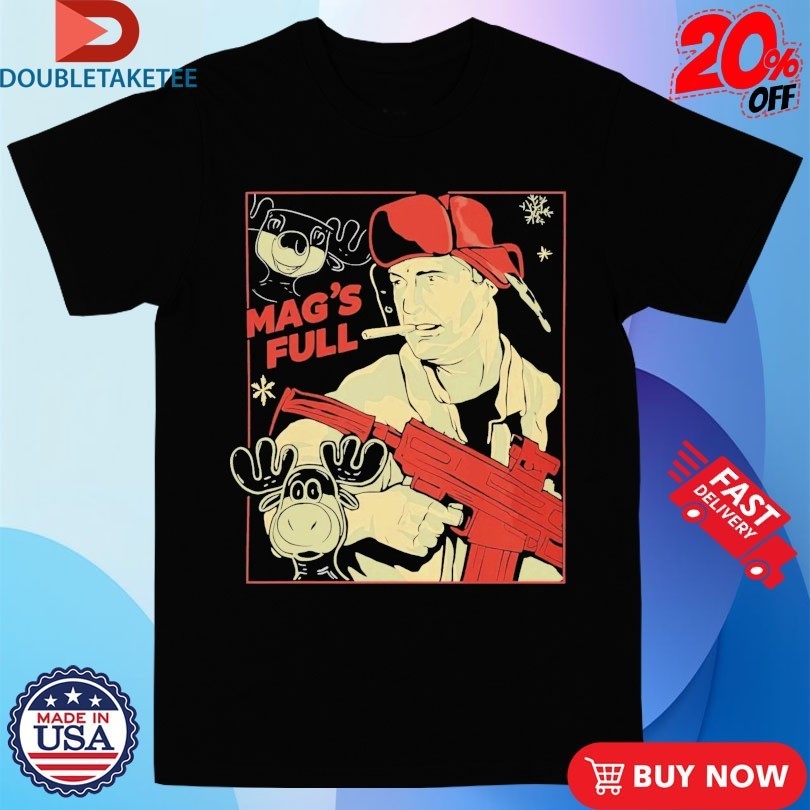 John McClane Die Hard Mag’s Full Smoke Shirts