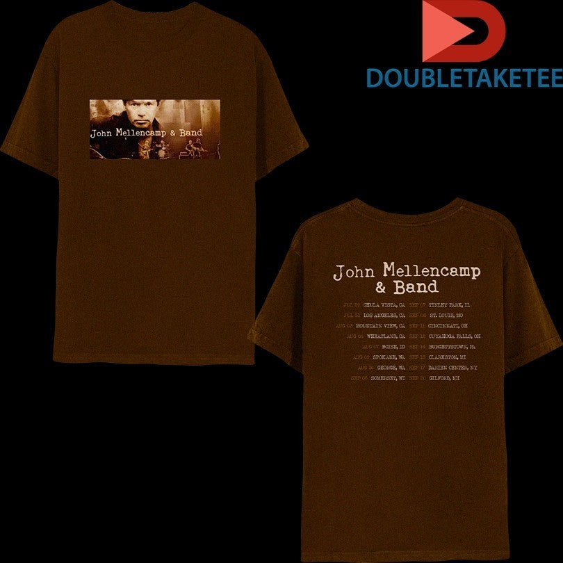 John Mellencamp And Band Outlaw Tour 2024 Dates Shirts