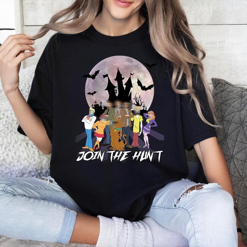 Join The Hunt Shirt, Vintage Join The Hunt T-Shirt , Gift For Woman and Man Unisex T-Shirt  Casual Cotton Fashion Top...