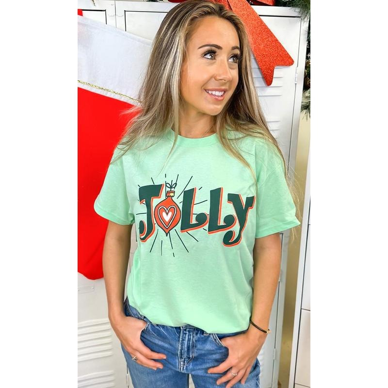Jolly Christmas Graphic T-Shirt Hoodie, Sweatshirt | UrbanDripWear.com