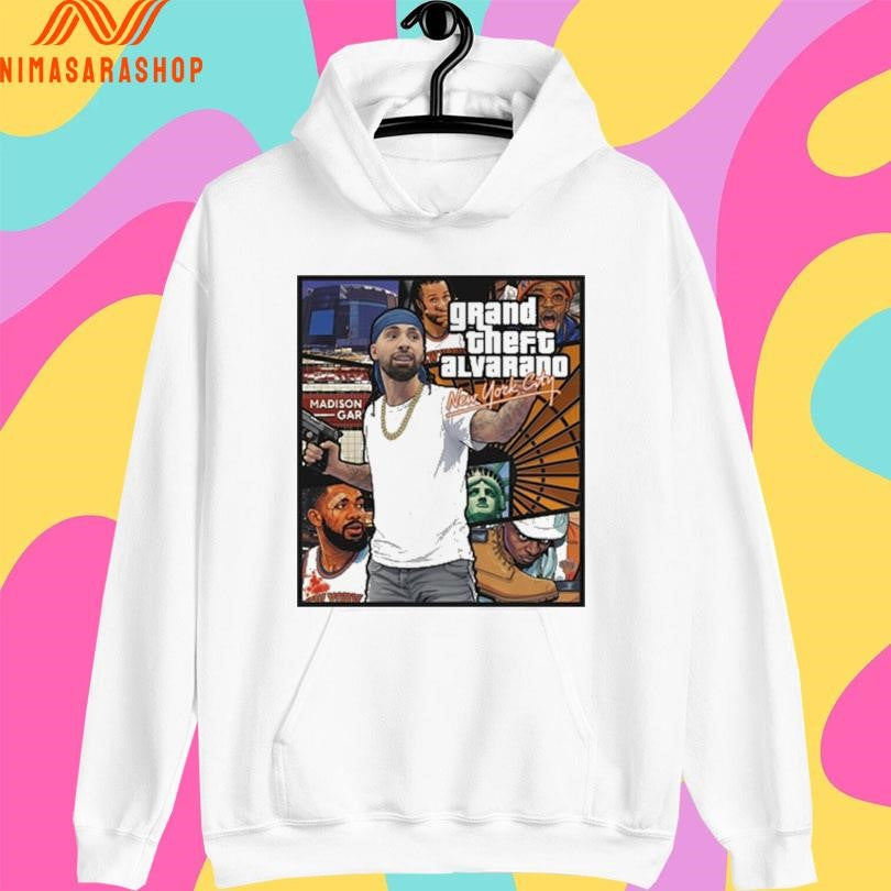 Jose Alvarado Grand Theft Alvarado New York City Shirts