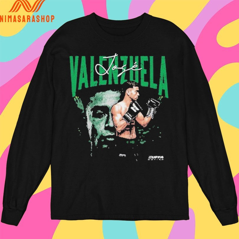 Jose Valenzuela Zuffa Boxing Fighter Name Shirts
