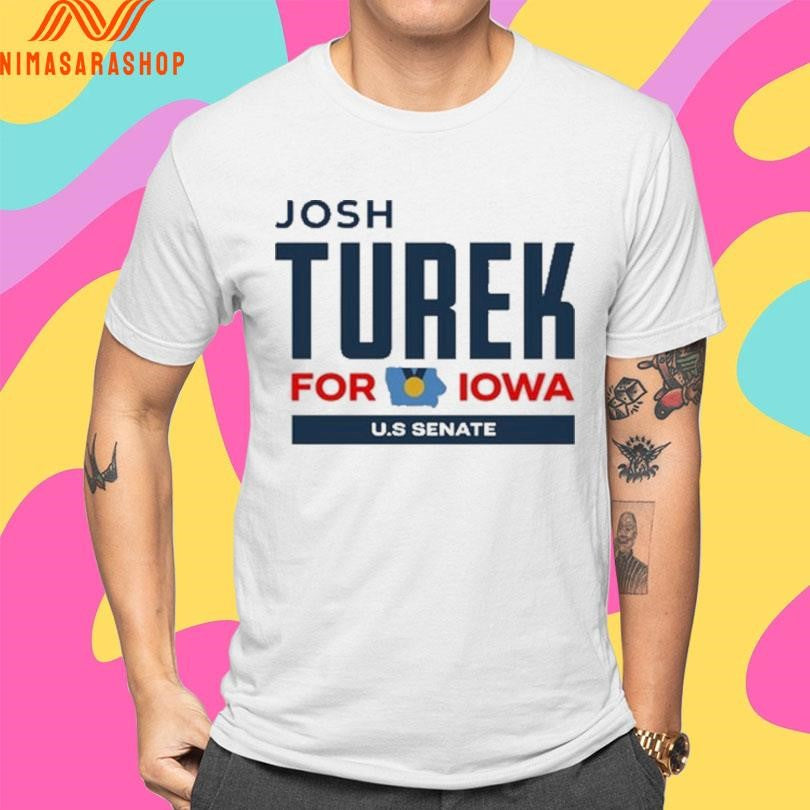 Josh Turek For Iowa US Senate Logo Shirts