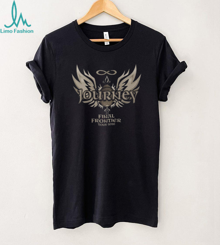 Journey Band Final Frontier Tour 2026 Scarab Logo Rock Music T shirt