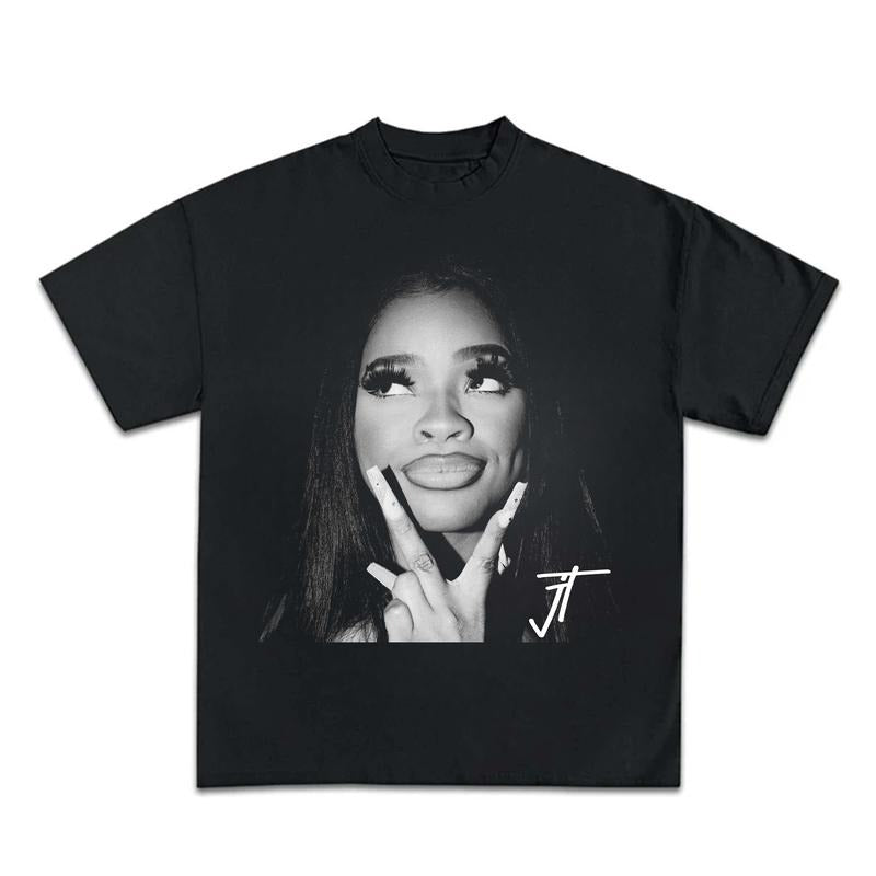Jt Rapper Graphic T-Shirt 90s Vintage Bootleg Rap Hip Hop Merch Men Women Menswear Top Hoodie, Sweatshirt | UrbanDripWear.com