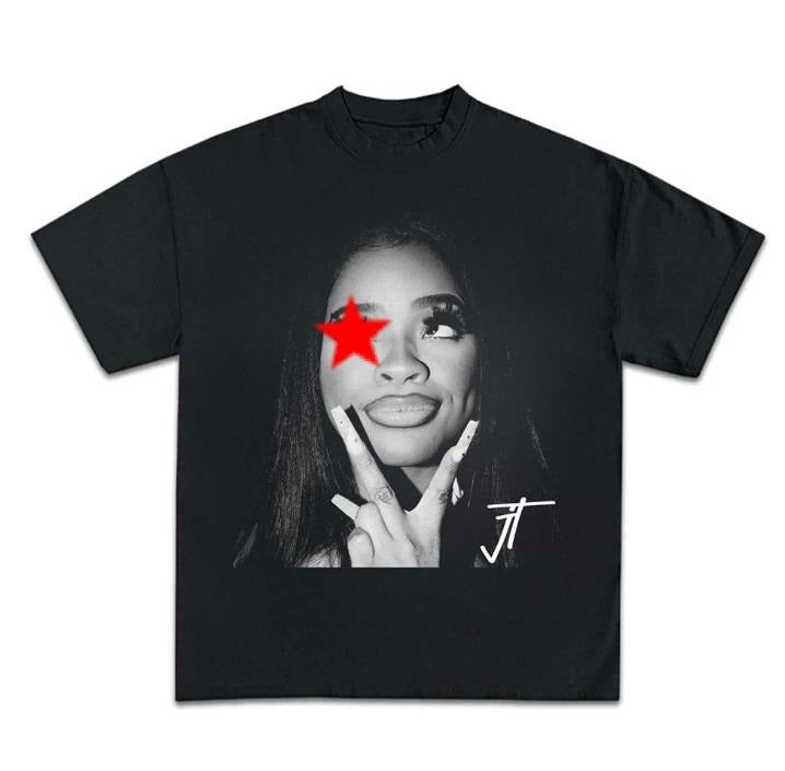 Jt Star Signature Shirt Graphic Tee Gift Fans Rap Music Hoodie, Sweatshirt | UrbanDripWear.com