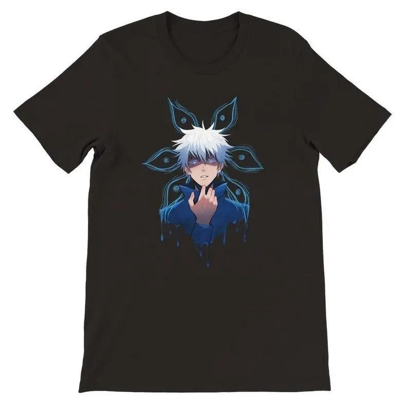 Jujutsu Kaisen Satoru Gojo Tee Six Eyes Gift Unisex Aesthetic #Essential for Anime Fans Sweatshirt, Hoodie, Comfort Stretch