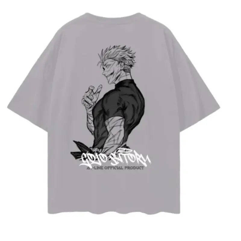 Jujutsun Kaisen, Gojo Graffity shirt, Unisex t-shirt Menswear Top Sweatshirt, Hoodie, Comfort Colors | UrbanDripWear.com