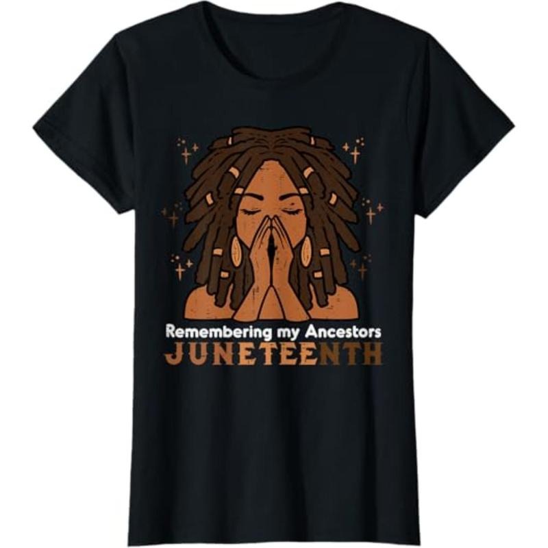 Juneteenth Black Woman Remembering Ancestors Women Girls Kid T-Shirt Hoodie, Sweatshirt | UrbanDripWear.com
