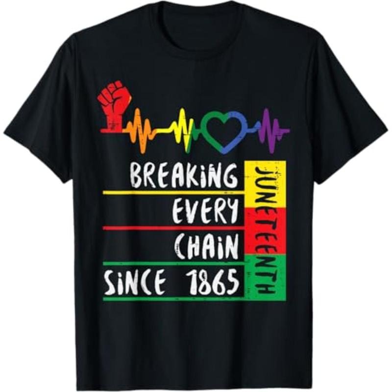 Juneteenth Breaking Every Chain Since 1865 Men Women Kids T-Shirt Hoodie, Sweatshirt | UrbanDripWear.com