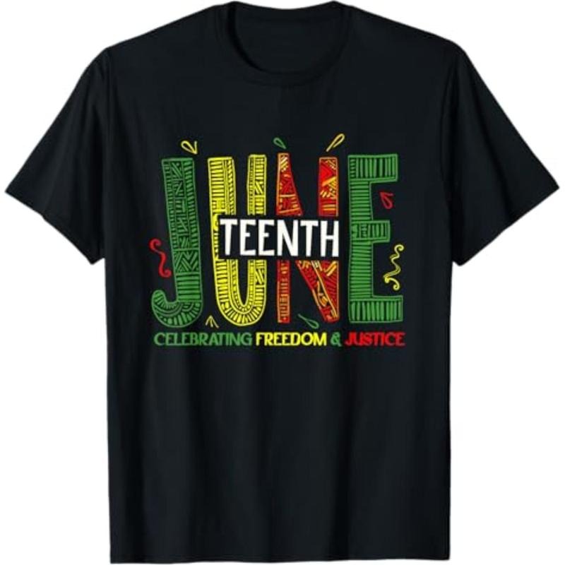 Juneteenth Celebrating Black Freedom & Justice, Women, Men T-Shirt Hoodie, Sweatshirt | UrbanDripWear.com