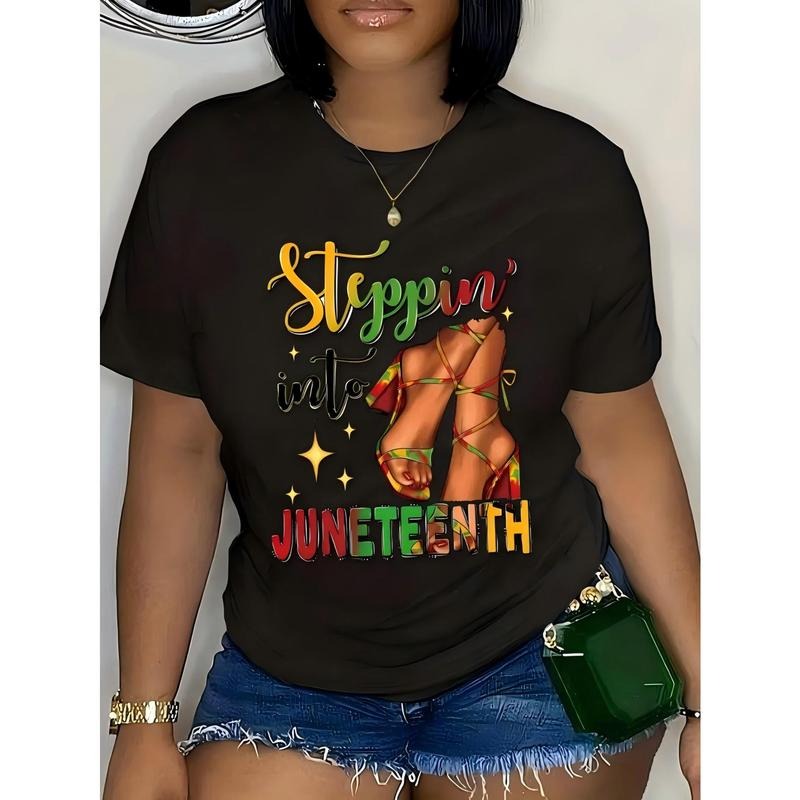 Juneteenth Emancipation Day Graphic Print Women's T-Shirt