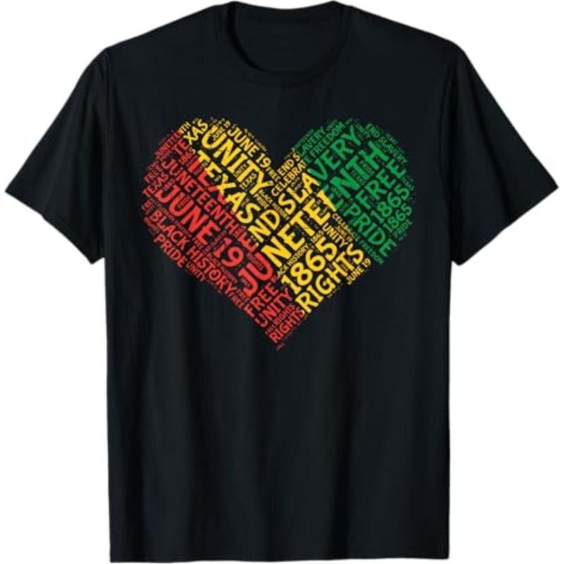 Juneteenth Heart June 19th Black African Pride Women Girls T-Shirt Hoodie, Sweatshirt | UrbanDripWear.com