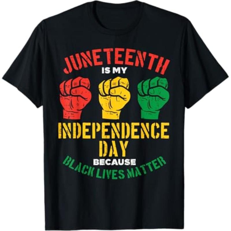 Juneteenth Is My Independence Day Because Black Lives Matter T-Shirt Hoodie, Sweatshirt | UrbanDripWear.com