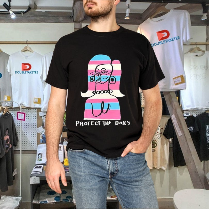 Juno Birch Protect The Dolls Transgender Flag Shirts