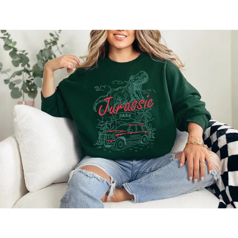 Jur4assic Park Sweatshirt, Jur4assic World Sweater, Jur4assic Park Trip T-Shirt, Dinosaur T-rex Sweatshirt Hoodie