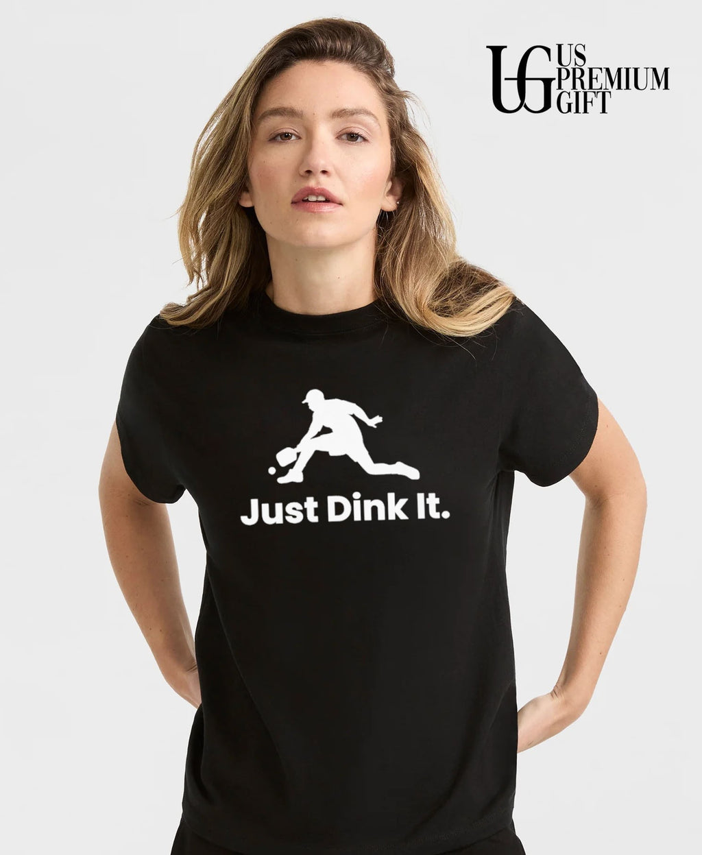 Just Dink It Pickleball Player dinking shirt