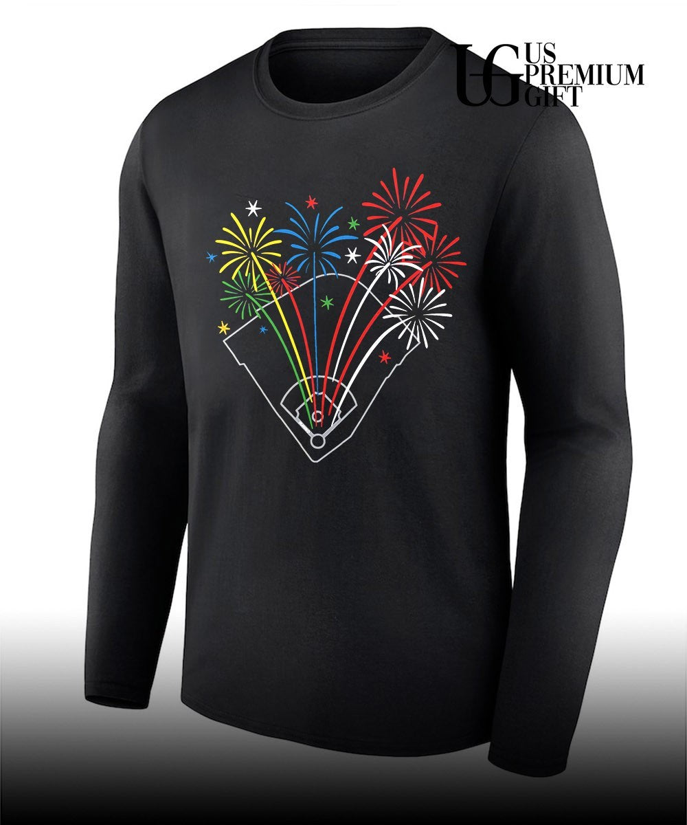 Just Fireworks over Wrigley shirt