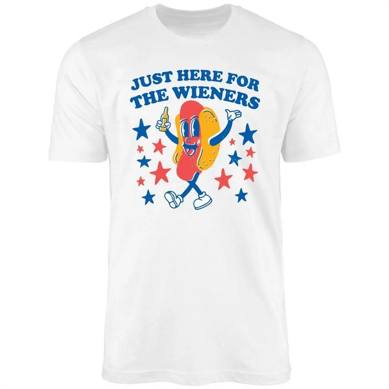 Just Here For The Wieners - Unisex Shirt Hoodie, Sweatshirt | UrbanDripWear.com
