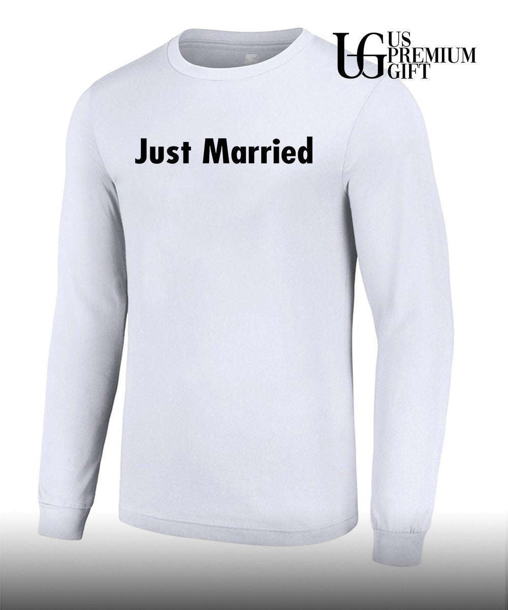 Just Married classic shirt