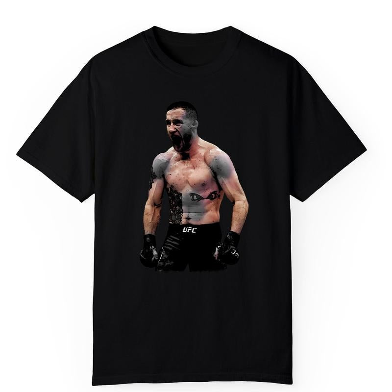 Justin Gaethje THE HIGHLIGHT Shirt, Vintage MMA UFC Tee, Gift For Fans Hoodie, Sweatshirt | UrbanDripWear.com