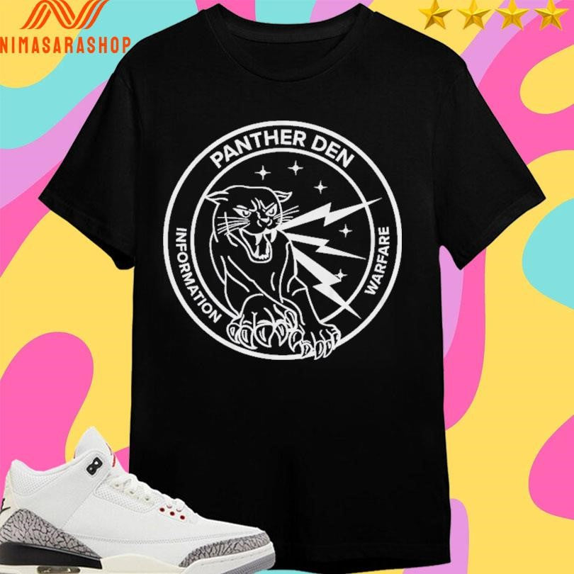 Justin Taylor Panther Den Information Warfare Shirts