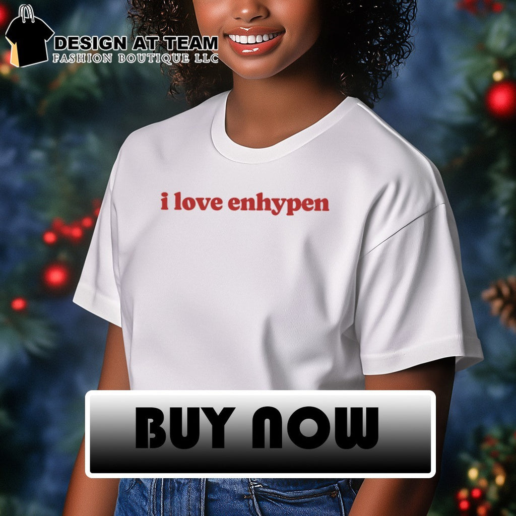 K-pop boy group I love enhypen shirt
