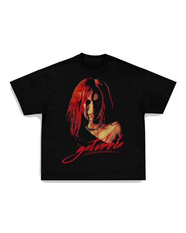 KAROL G - GATUBELA TEE Print Short Sleeve T-Shirt Fashion Menswear Top Underwear Man Tshirt Streetwear Crewneck Round...