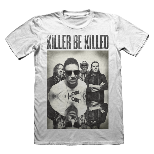 KILLER BE KILLED ARTIST SERIES : TRAVIS SHINN 'PHOTO T-SHIRT' ON WHITE