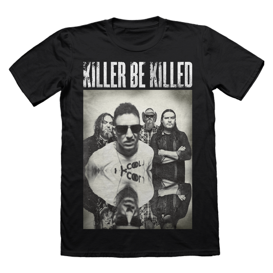 KILLER BE KILLED ARTIST SERIES : TRAVIS SHINN 'PHOTO T-SHIRT' ON BLACK