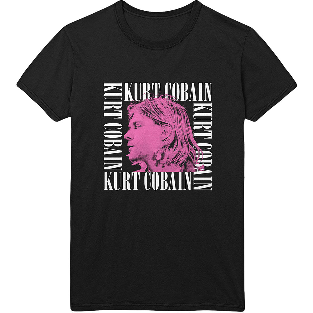 Kurt Cobain | Official Band T-Shirt | Head Shot Frame